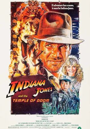 INDIANA JONES 2 AND TEMPLE OF DOOM                ขุมทรัพย์สุดขอบฟ้า 2 ตอน ถล่มวิหารเจ้าแม่กาลี                1984